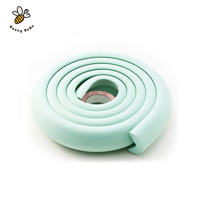 2M Children Protection Table Guard Strip Baby Safety Products Glass Edge Furniture Horror Crash Bar Corner Foam Bumper Collision