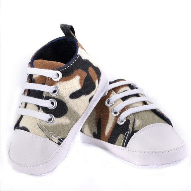 Fashion Baby Girls Boys Canvas Shoes Soft Prewalkers Casual Toddler Shoes