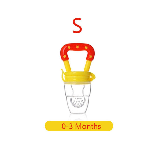 Funny Pacifiers Silicone Baby Pacifier Fresh Food Feeder Feeding Nipple Dummy Fruits Nibbler Soother Bottle Clip Chain bpa Free