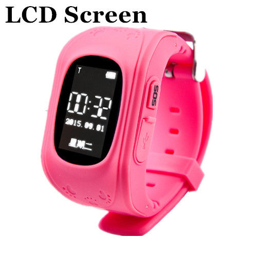 HOT Smart watch Children Kid Wristwatch Q50 GSM GPRS GPS Locator Tracker Anti-Lost Smartwatch Child Guard for iOS Android