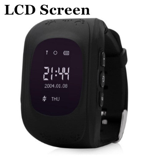 HOT Smart watch Children Kid Wristwatch Q50 GSM GPRS GPS Locator Tracker Anti-Lost Smartwatch Child Guard for iOS Android
