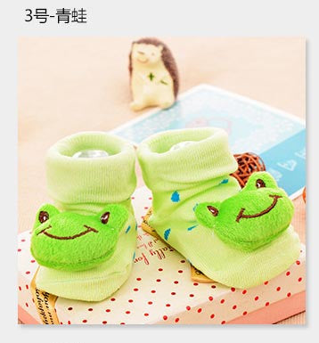 Cielarko New Baby Toy Baby Toys Animal Socks Baby Foot Anti-slip Socks Infant Baby Toddler Boys Girls Sock For 4-18 Months 262