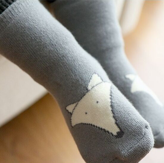 Winter Thick New Born Girls Baby Socks Cotton Casual Meias Infantil Anti Slip Terry Socks Soft