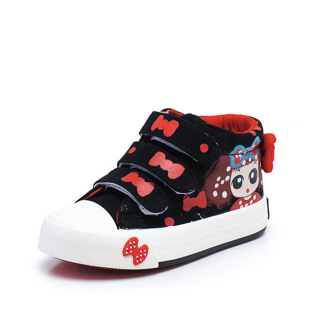 25-37M | Boys & Girls | Zipper Canvas Sneakers