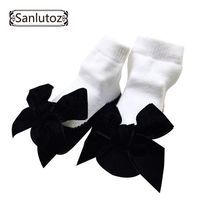 Sanlutoz Baby Socks Infant Socks for Girls Newborns Socks for Princess Holiday Birthday Gifts for Baby Girls Fashion 0-12 Months