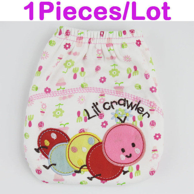 Baby/Infant Cotton Waterproof Reusable Nappy Diaper Training Pants Briefs Boy Girl Underwear Washable  Fraldas Reutilizaveis