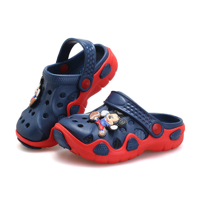 Summer Children Shoes Girls Boys Slippers Cute Cartoon Comfortable Fashion Kids Slippers Anti-Slip Girls Slippers Beach Shoes