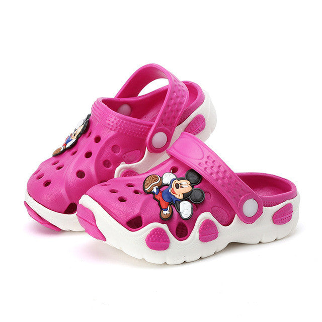 Summer Children Shoes Girls Boys Slippers Cute Cartoon Comfortable Fashion Kids Slippers Anti-Slip Girls Slippers Beach Shoes