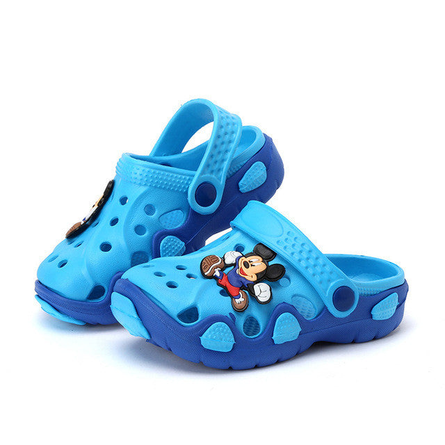 Summer Children Shoes Girls Boys Slippers Cute Cartoon Comfortable Fashion Kids Slippers Anti-Slip Girls Slippers Beach Shoes