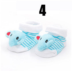 Cotton Baby Socks Christmas Socks For Newborns Gift Animal Lot Anti Slip With Rubber Soles For Child Boy Girl Newborn Baby Socks