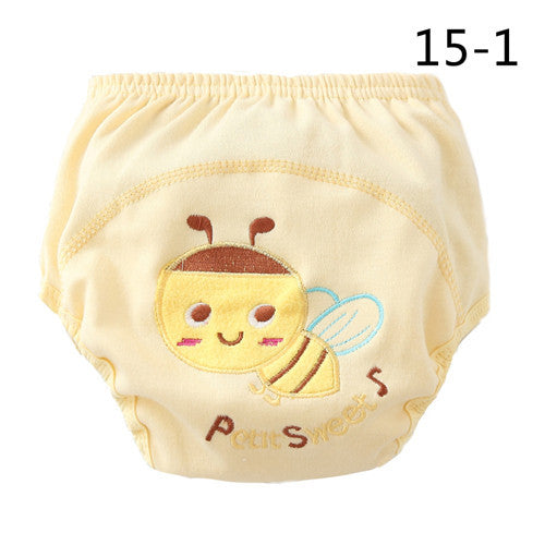 1pcs/lot Diapers baby diaper children's underwear reusable nappies training pants panties for toilet training child a-qdkbl015-1