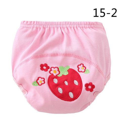 1pcs/lot Diapers baby diaper children's underwear reusable nappies training pants panties for toilet training child a-qdkbl015-1