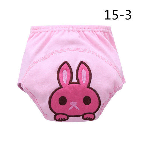 1pcs/lot Diapers baby diaper children's underwear reusable nappies training pants panties for toilet training child a-qdkbl015-1