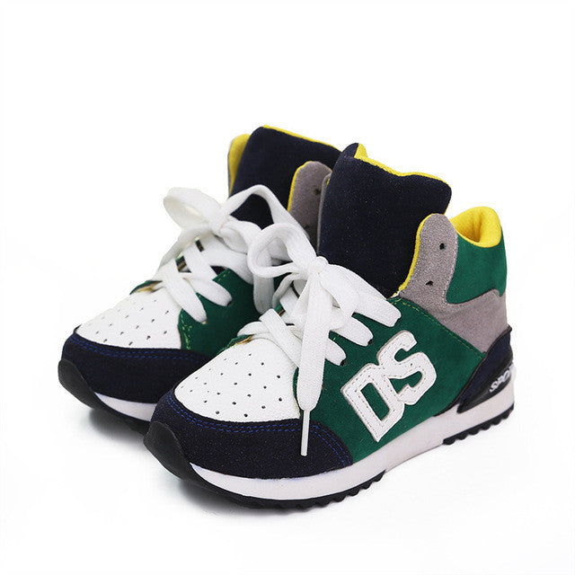 2017 version children's shoes boys and girls students casual shoes