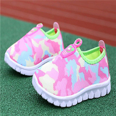 2016 Summer style children mesh shoes girls and boys sport shoes soft bottom kids shoes comfort breathable sneakers S1072