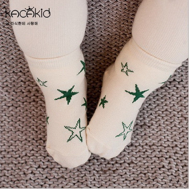 Hot Sales Newborn Cotton Non-Slip Baby Socks 100% Cotton Autum Winter Infant Cartoon Socks With High Quality