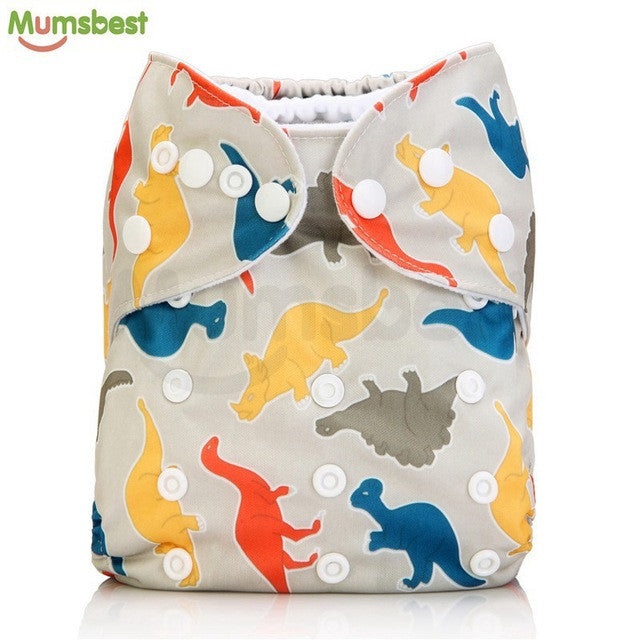 [Mumsbest] 2016 Washable Baby Cloth Diaper Cover Waterproof Cartoon Owl Baby Diapers Reusable Cloth Nappy Suit 0-2years 3-13kg