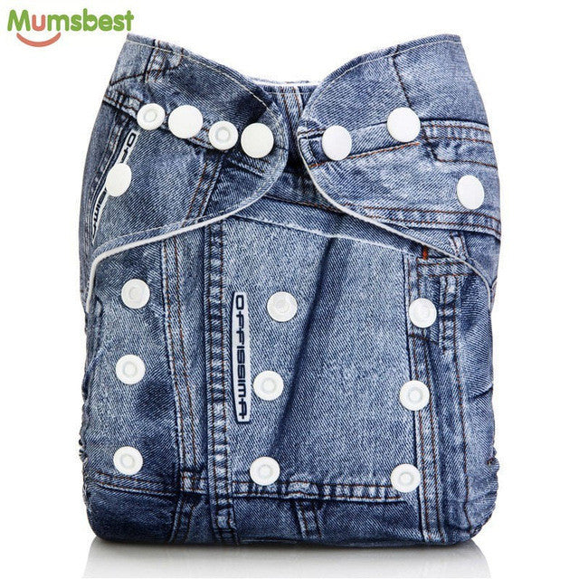 [Mumsbest] 2016 Washable Baby Cloth Diaper Cover Waterproof Cartoon Owl Baby Diapers Reusable Cloth Nappy Suit 0-2years 3-13kg