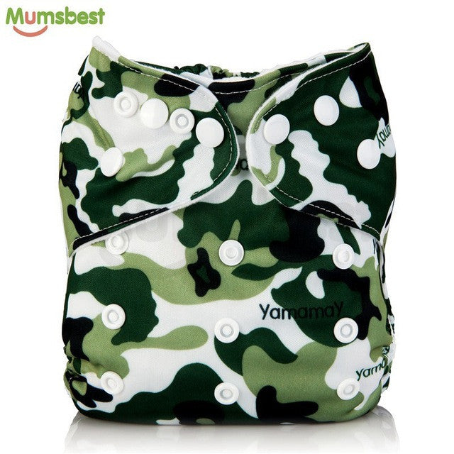[Mumsbest] 2016 Washable Baby Cloth Diaper Cover Waterproof Cartoon Owl Baby Diapers Reusable Cloth Nappy Suit 0-2years 3-13kg