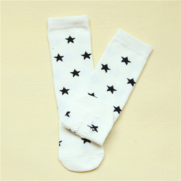 2016 Autumn Winter Newborn Girls Knee High Totoro Socks Cartoon Cute Weather Pattern Baby Girls Cotton Sock Infantis Fox Socks