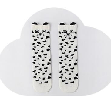 Cute Anti-Slip Cartoon Animals Kids Socks Cotton Baby Kid Knee High Socks Baby Girls Socks