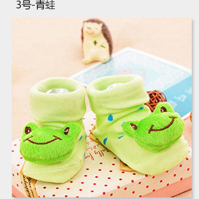 24 Style Lovely Cute Newborn Baby Socks Animal Cartoon Doll Infant Socks Model Anti-slip Boys Girls Socks