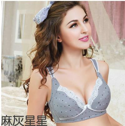 Cup A-E Maternity Nursing Bras Lace Open Button Cotton Lingerie Pregnant Women Underwear Breast Feeding Gravida Clothing Gestant