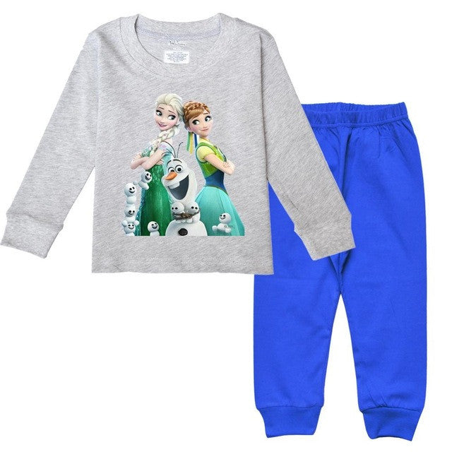 Cute Cartoon Baby Boys Girls Dinosaur Car Children pajamas Animal Pajamas Kid Pajama sets Children Clothing