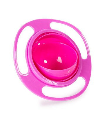 Children Kid Baby Toy Prato Universal 360 Rotate Spill-Proof Bowl Dish Baby Dishes Kids Dinner Plate