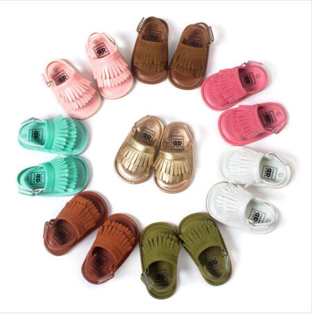 0-18M | Boys & Girls | Suede PU Leather Moccasins | Assorted Styles