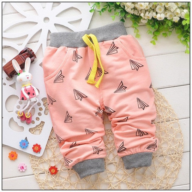 2016 new spring summer 100% cotton high quality 1 piece baby Harem pants 4-24 months baby boy / girls pants Brand Children Wit