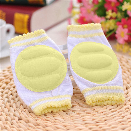 BS#S Baby Crawling Knee Pads Cotton Baby Safety Crawling Elbow Cushion Toddlers Knee Protector knee Pads Kids