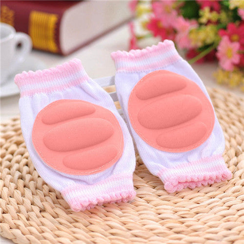 BS#S Baby Crawling Knee Pads Cotton Baby Safety Crawling Elbow Cushion Toddlers Knee Protector knee Pads Kids