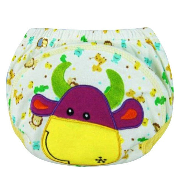Baby Soft Cotton Panties Briefs Boy Girls Diaper Cover Nappies Kids Training PP Pants