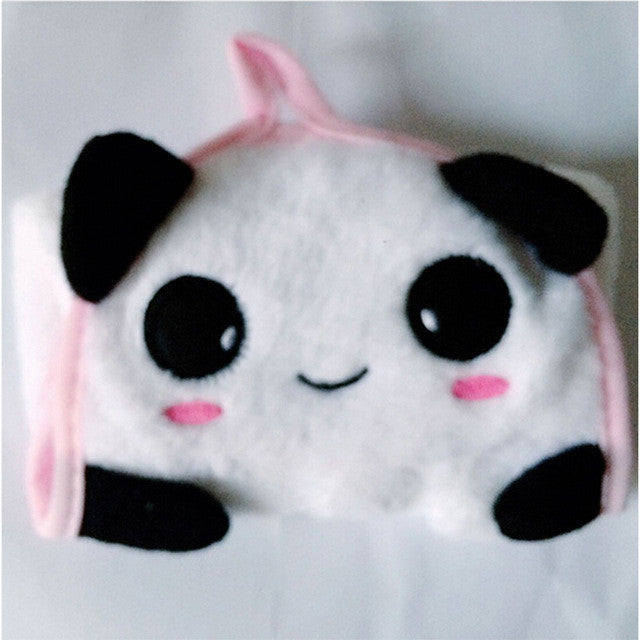 Baby Nursery Hand Towel Toddler Soft Plush Fabric Cartoon Animal Wipe Hanging Bathing Towel For Children