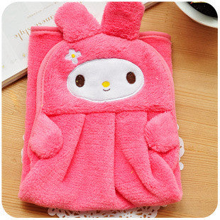 Baby Nursery Hand Towel Toddler Soft Plush Fabric Cartoon Animal Wipe Hanging Bathing Towel For Children