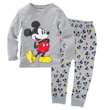 Hottest seller 100% cotton long sleeve pijama kids baby girl boy 2017 Spring autumn clothes kids clothes free shipping