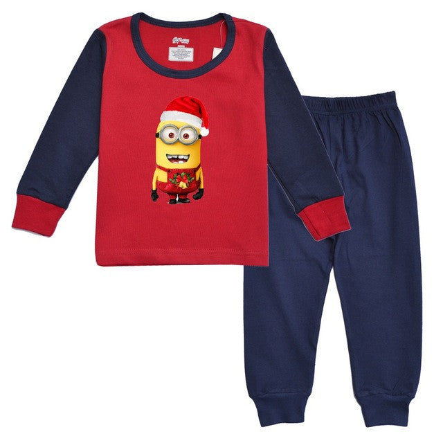 Hottest seller 100% cotton long sleeve pijama kids baby girl boy 2017 Spring autumn clothes kids clothes free shipping