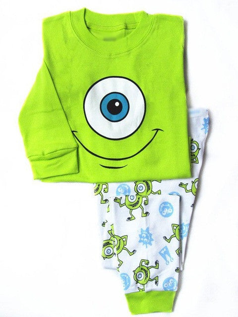 Hottest seller 100% cotton long sleeve pijama kids baby girl boy 2017 Spring autumn clothes kids clothes free shipping