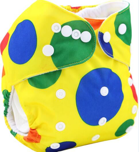 Baby Cloth Diaper Cover Bamboo Velour Fitted Diaper Washable Brand Baby Nappy Animal Print Reusable Baby Diapers Couche Lavable