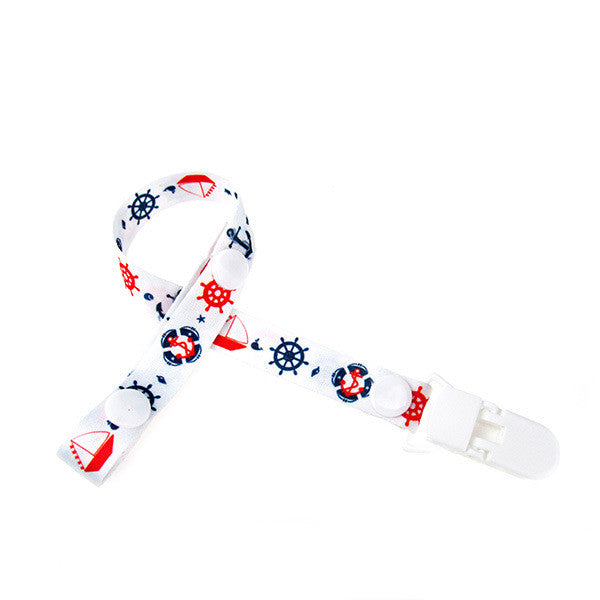 Cartoon Fixed Button Adjust Length Baby Pacifier Clip Plastic Dummy Holder Soother Chain Drop-resistant Buckle Strap Stroller