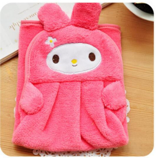 Baby Nursery Hand Towel baby bath towels Toddler Soft Plush Cartoon Animal Wipe Hanging Bathing Towel For Children Bathroom
