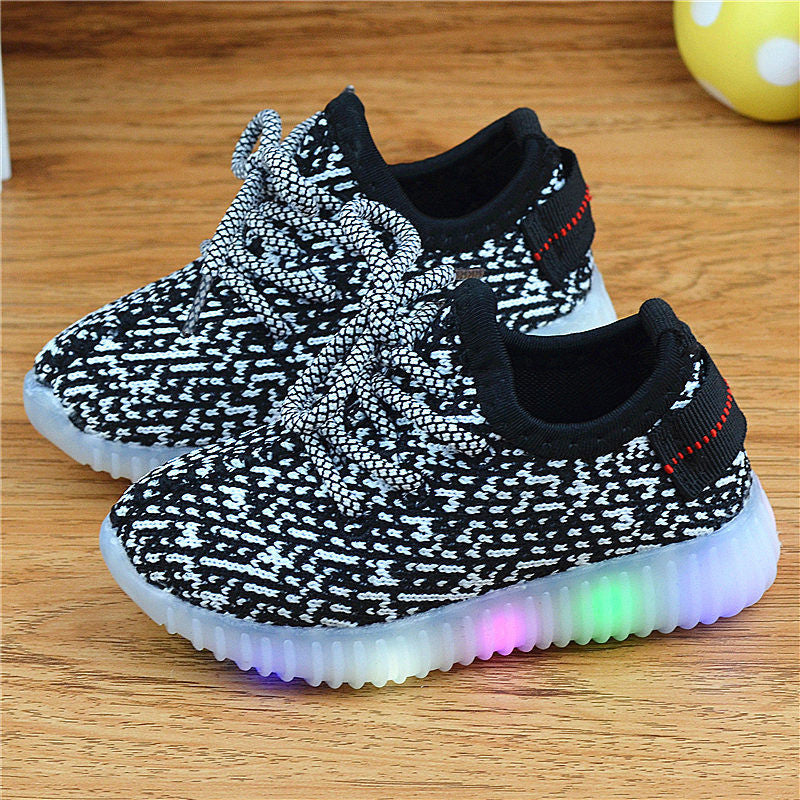 2016 latest fall kids fashion children shoes with led light up shoes luminous glowing sneakers baby boys and girls shoes new