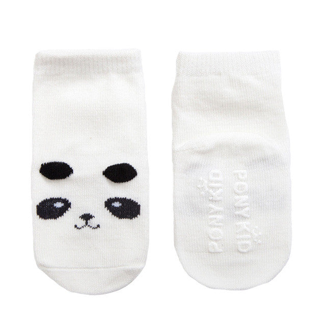 Cotton Anti Slip Baby Socks Newborn Infant Boys Girls Socks Kawaii Cartoon Animal Design For 0-2 Years Kids