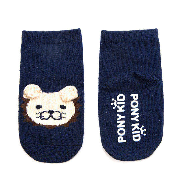 Cotton Anti Slip Baby Socks Newborn Infant Boys Girls Socks Kawaii Cartoon Animal Design For 0-2 Years Kids