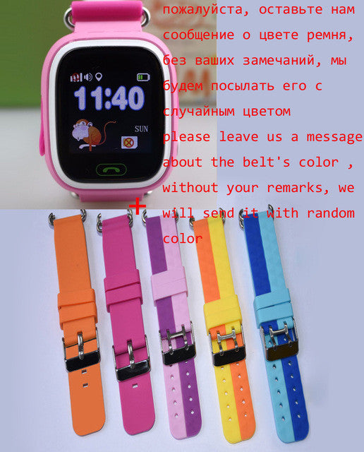 Q90 baby phone kids GPS Wifi Smart Watch SOS GPS Location Finder Locator Device Tracker Kid Safe Anti Lost Monitorch children