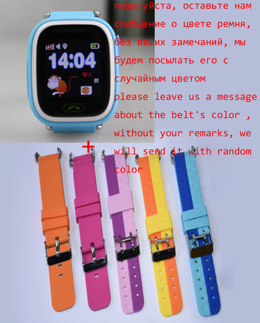 Q90 baby phone kids GPS Wifi Smart Watch SOS GPS Location Finder Locator Device Tracker Kid Safe Anti Lost Monitorch children