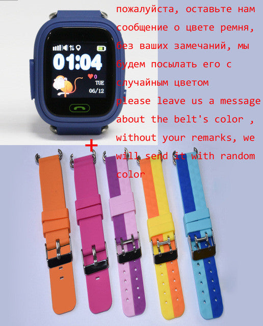 Q90 baby phone kids GPS Wifi Smart Watch SOS GPS Location Finder Locator Device Tracker Kid Safe Anti Lost Monitorch children