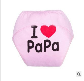 1Pcs Cotton Baby Training Pants Baby Diapers Nappies Reusable Diapers Nappy Changing Kids Underwear Children Boys Girls Diaper