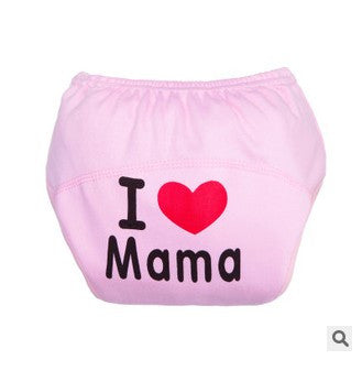1Pcs Cotton Baby Training Pants Baby Diapers Nappies Reusable Diapers Nappy Changing Kids Underwear Children Boys Girls Diaper
